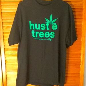 LRG "Hustle Trees" black t-shirt XL